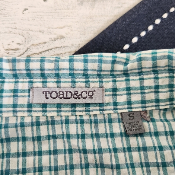 Toad&Co Marvista Tunic Long Sleeve Button Up Shirt Blue Size Small - Picture 4 of 9